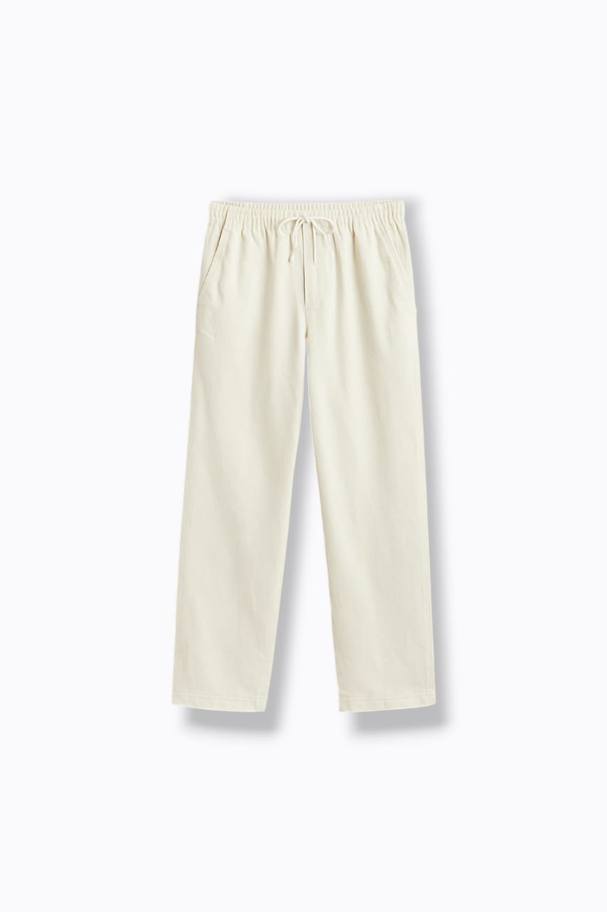 EVAN | Cotton Linen Trouser | White | C2A2